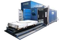 Blast rooms - chambers, blasting booths - (mobile containers)
