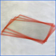Protective film sheets for blasting cabinet windows