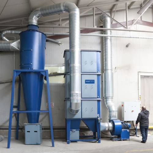 Dust collector ZO-400 P_separator-DS5000_2