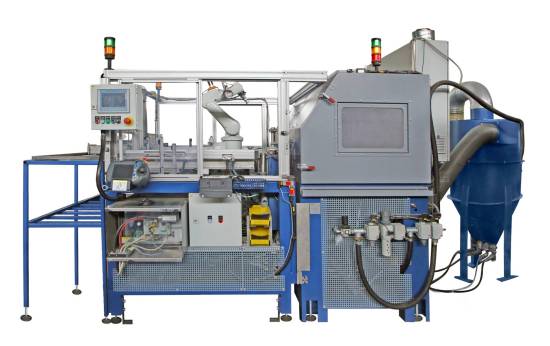 Automatic and semi-automatic blast cabinets, automatic peening machines, automated shot / grit blasting machines.