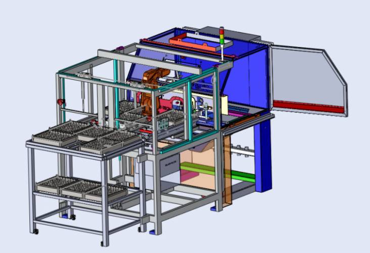 Sandblaster automated