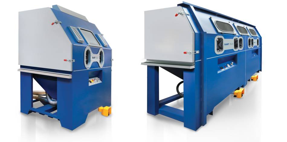 sandblasting cabinet machines SANT-TECH